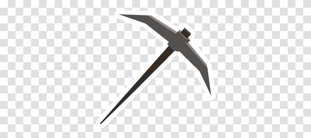 Pickaxe 1 Image Pickaxe, Sword, Blade, Weapon, Weaponry Transparent Png