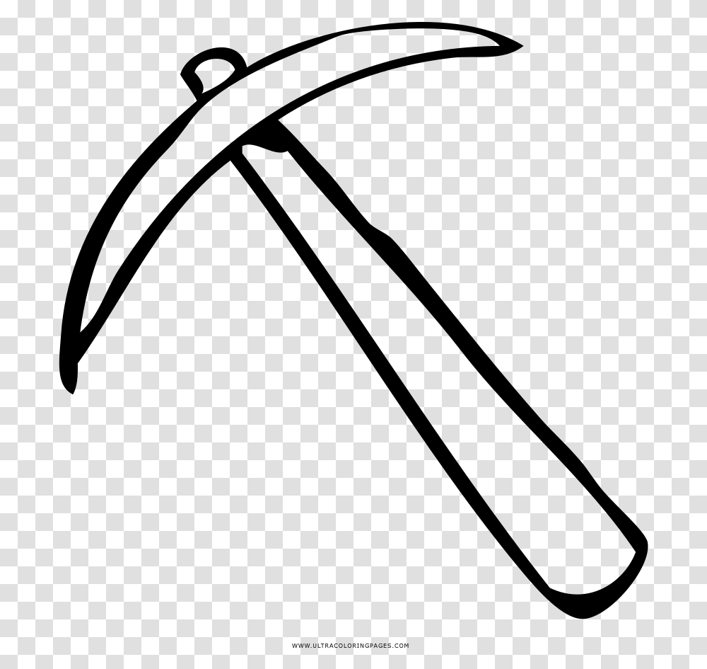 Pickaxe Coloring, Gray, World Of Warcraft Transparent Png