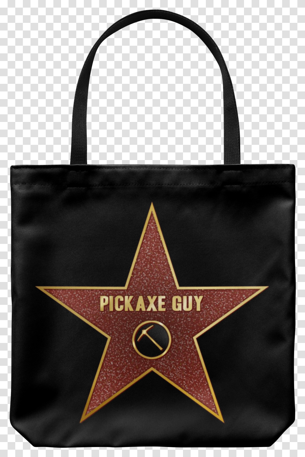 Pickaxe Guy ToteClass Tote Bag, Handbag, Accessories, Accessory, Shopping Bag Transparent Png