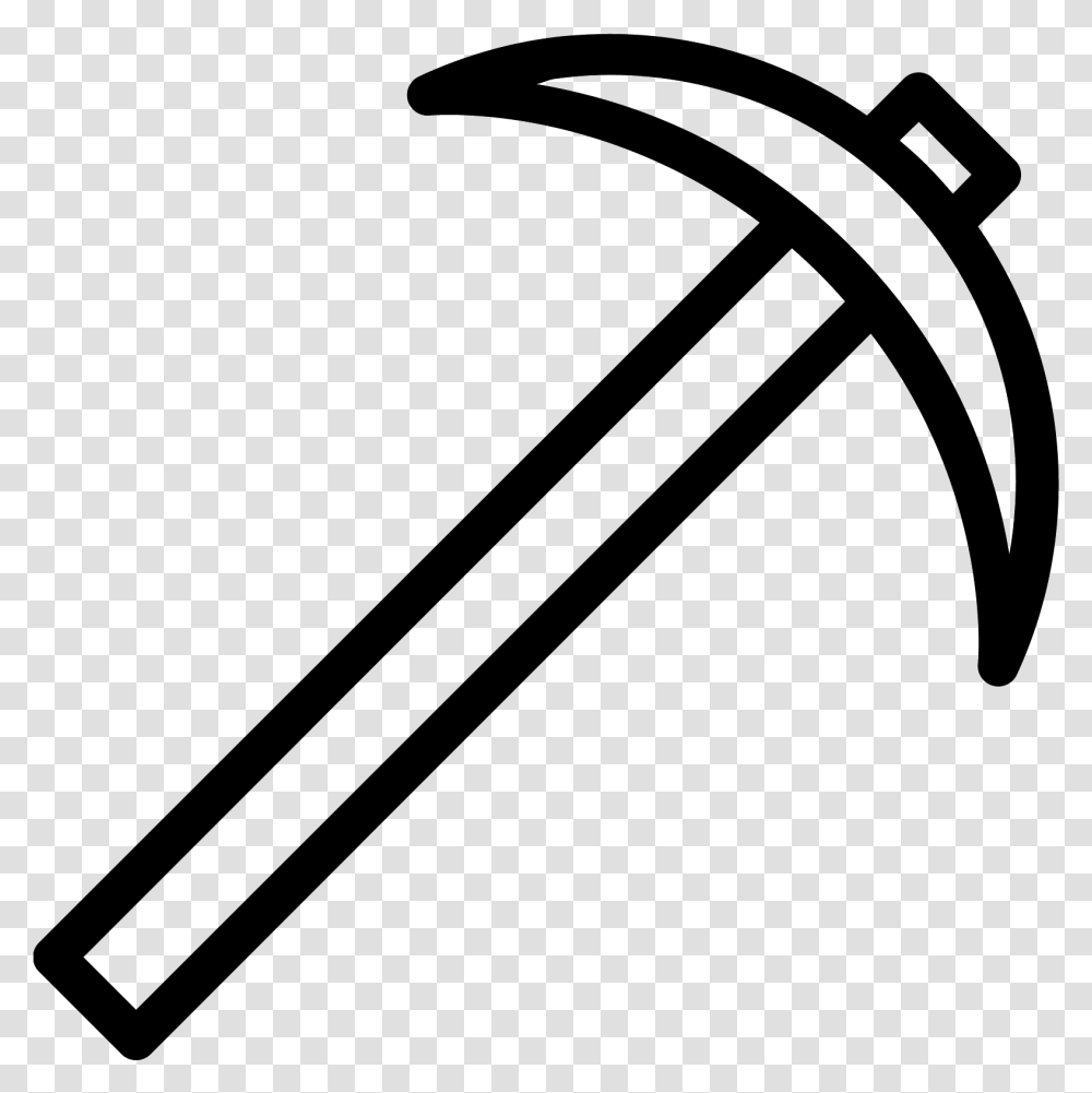 Pickaxe Icon Download, Gray, World Of Warcraft Transparent Png