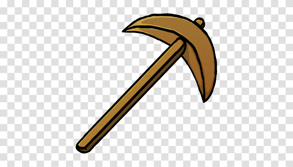 Pickaxe Wooden Icon, Tool, Hammer Transparent Png