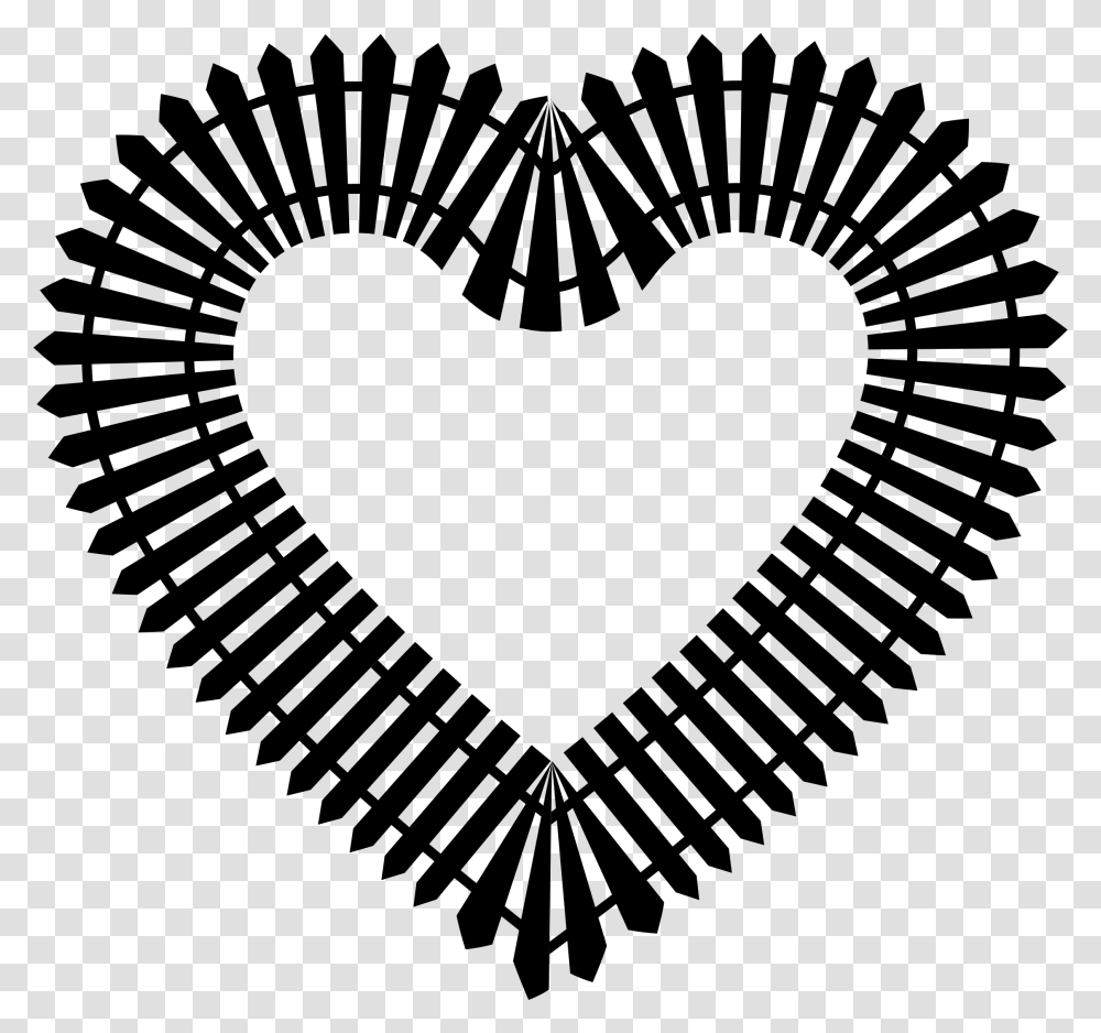 Picket Fence Heart Clip Arts, Gray, World Of Warcraft Transparent Png