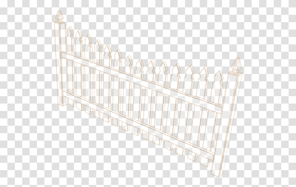 Picket Fence Watermark By Installed By Tidewater Virginia Picket Fence, Staircase Transparent Png