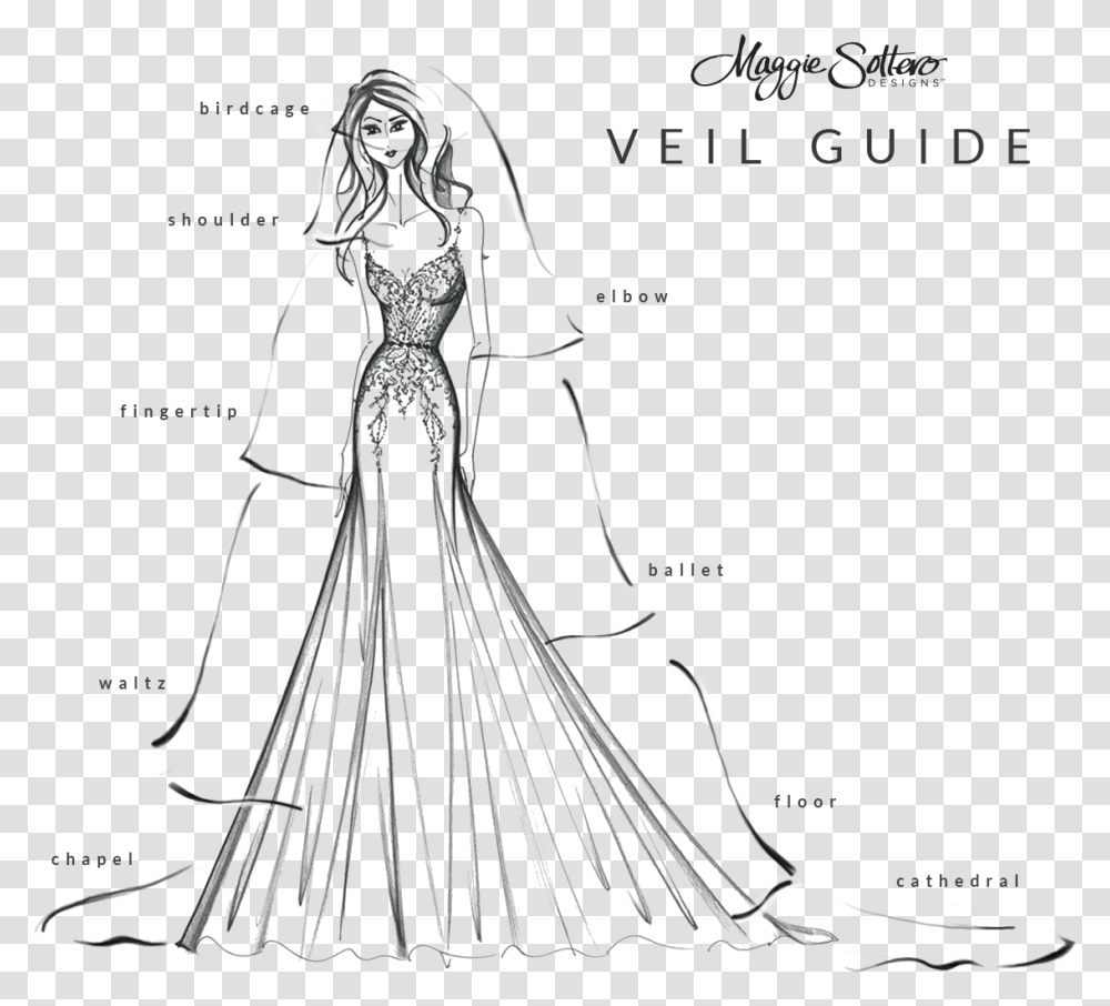 Picking The Length Of Veil, Person, Fashion, Cloak Transparent Png