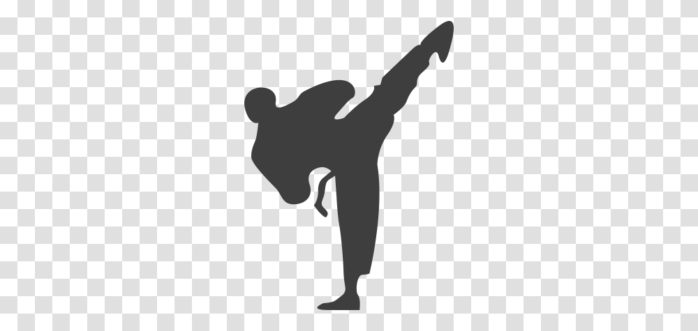 Pickkick, Person, Human, Silhouette, Kicking Transparent Png