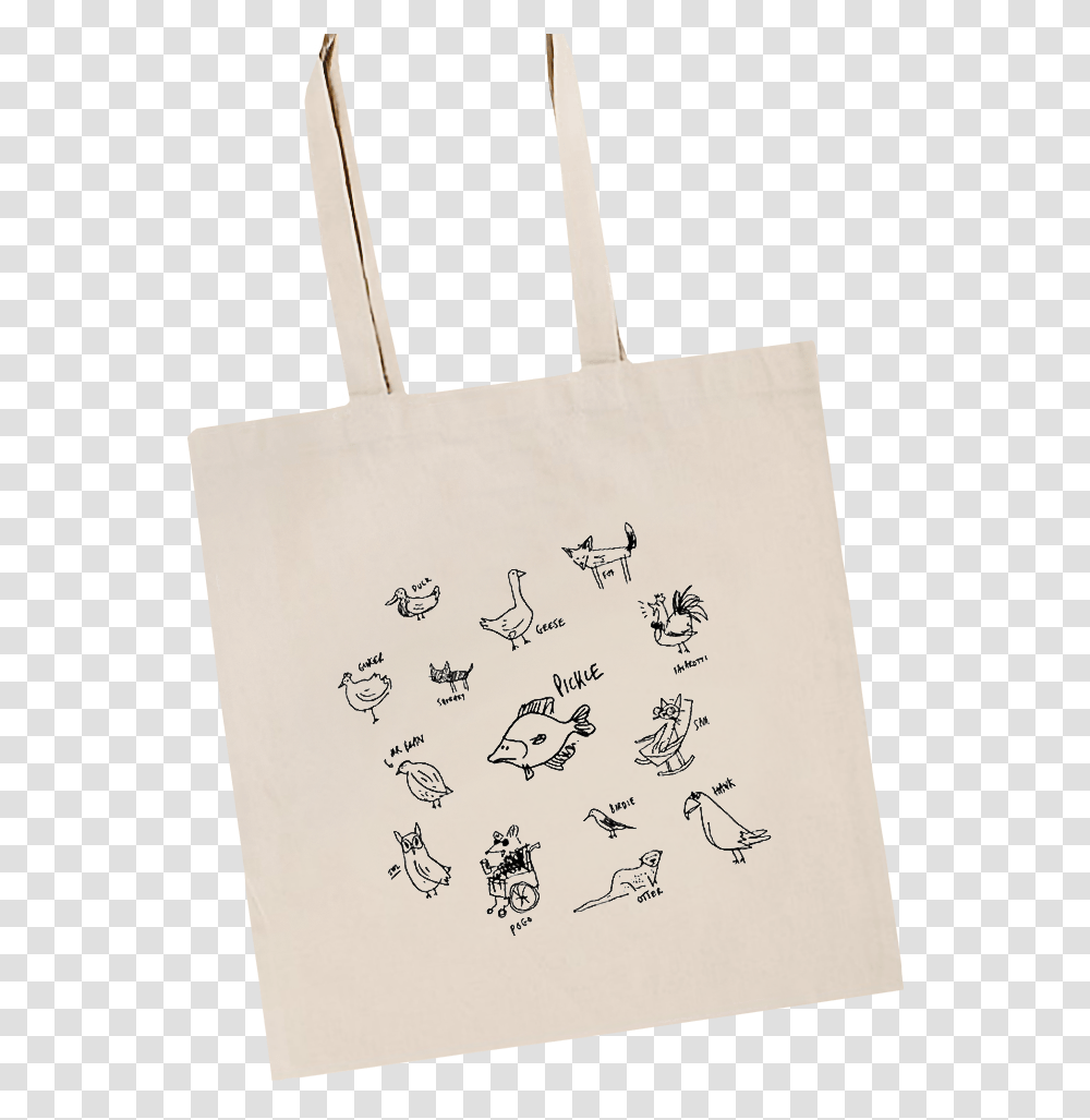 Pickle Bag Tote Bag, Shopping Bag, Bird, Animal Transparent Png