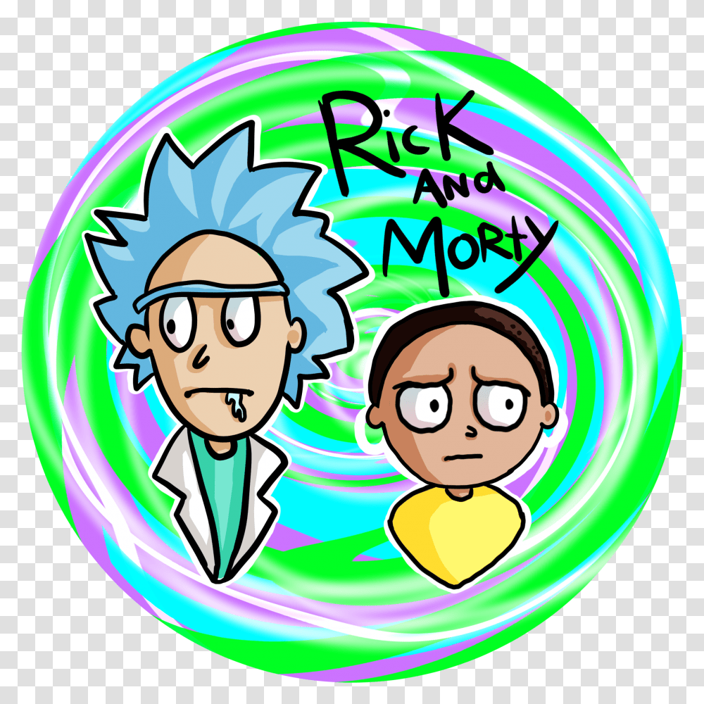 Pickle Clipart Jar Lid Rick And Morty Circle Logo, Sphere, Graphics, Swimwear, Clothing Transparent Png