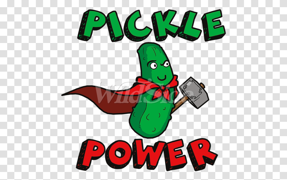 Pickle Power The Wild Pickles Clip Art, Green, Relish, Food Transparent Png