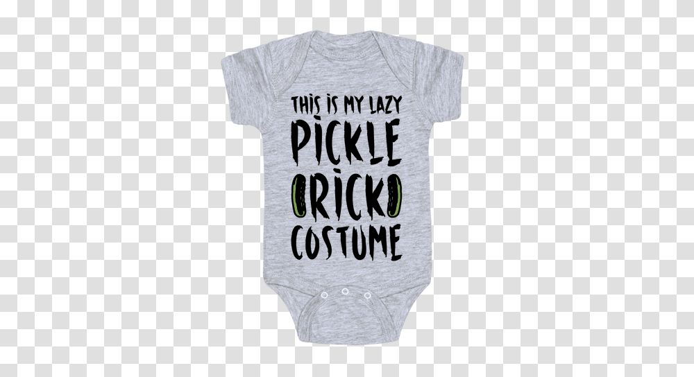 Pickle Rick Baby Onesies Lookhuman, Apparel, T-Shirt Transparent Png
