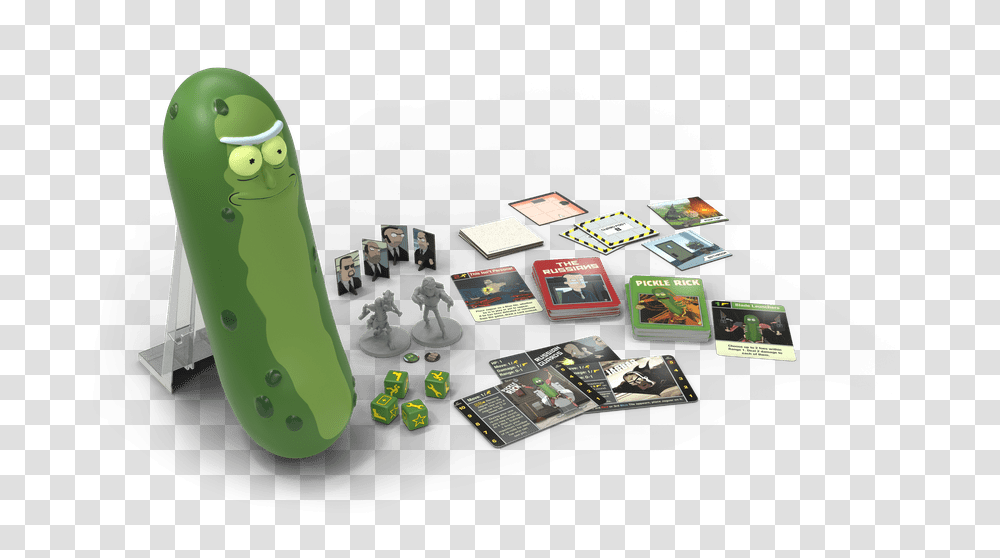 Pickle Rick Board Game, Computer Keyboard, Electronics, Tabletop, Furniture Transparent Png