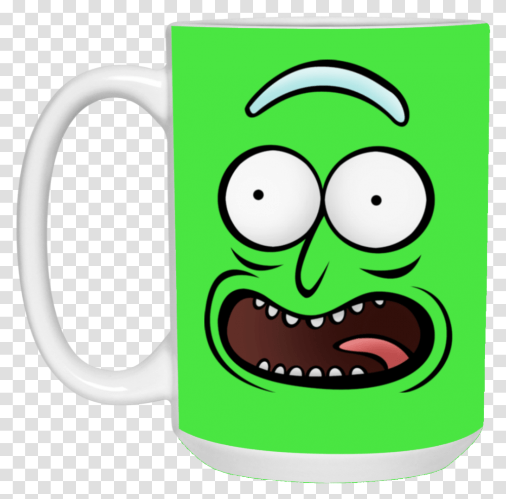 Pickle Rick Emoji Emoji Funny, Coffee Cup Transparent Png