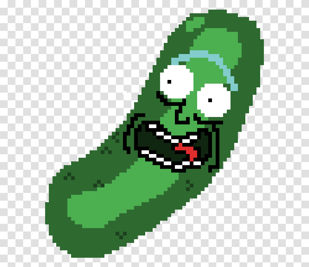 Pickle Rick, Green, Christmas Stocking, Gift, Rug Transparent Png