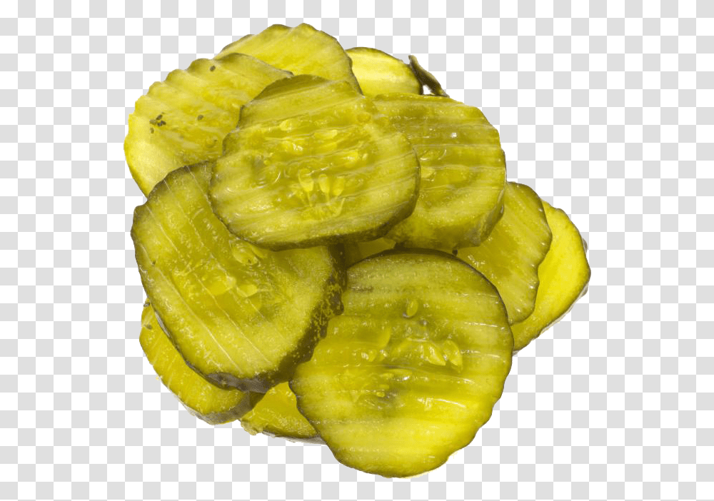 Pickle Slice Sliced Pickles, Relish, Food, Pineapple, Fruit Transparent Png