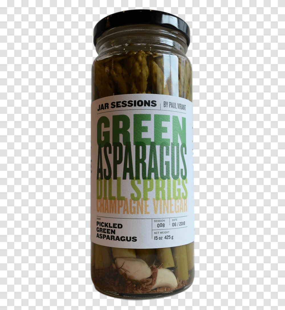 Pickled Asparagus Jar Sessions, Beer, Alcohol, Beverage Transparent Png