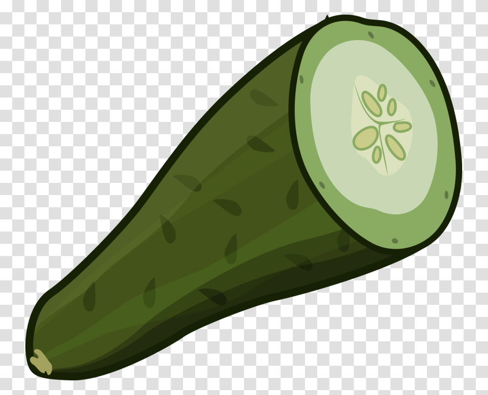 Pickled Cucumber Cucumber Sandwich Vegetable Cartoon Free, Plant, Food, Fruit Transparent Png