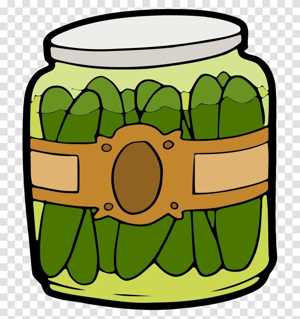 Pickles In A Jar Pickle Jar Clip Art, Crayon, Grenade, Bomb, Weapon Transparent Png