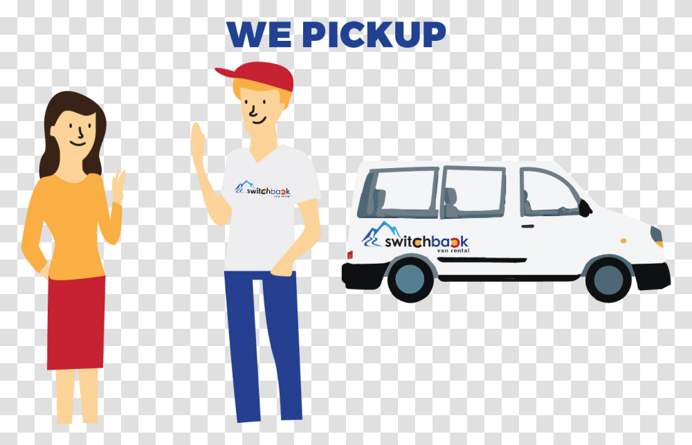 Pickup Rental Van Airport Car, Minibus, Vehicle, Transportation, Person Transparent Png
