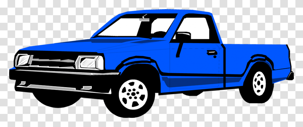 Pickup Truck Clipart, Vehicle, Transportation, Wheel, Machine Transparent Png