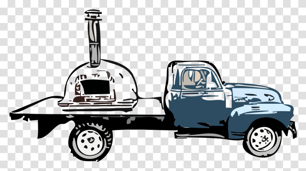 Pickup Truck, Vehicle, Transportation, Lawn Mower, Tool Transparent Png