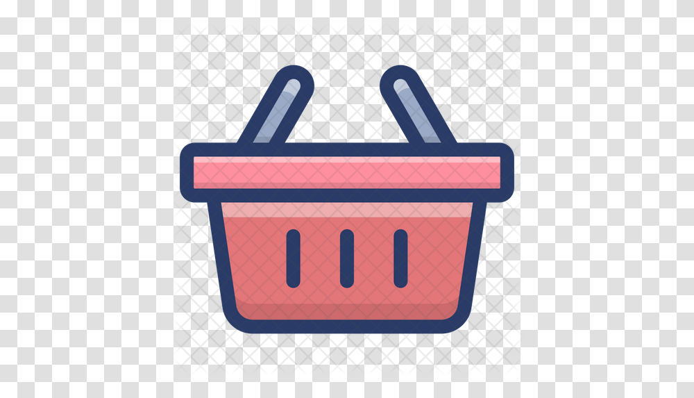 Picnic Basket Icon Icon, Shopping Basket Transparent Png