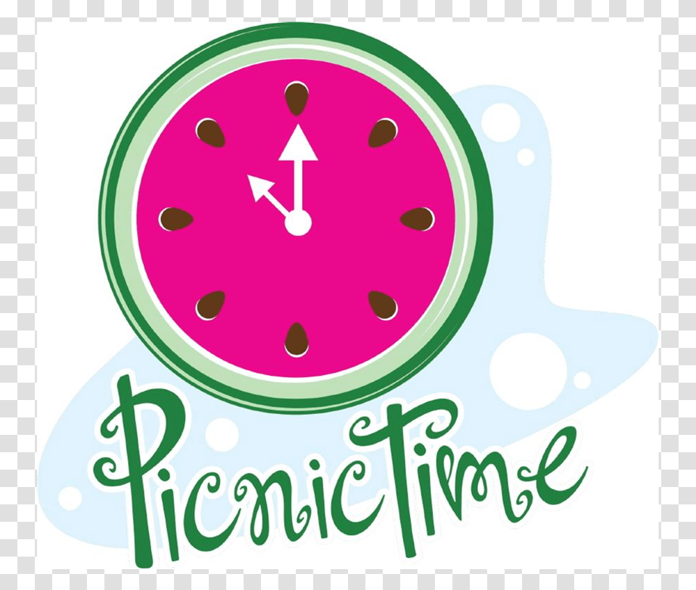 Picnic Clipart Logo Picnic Time, Plant, Label, Fruit Transparent Png
