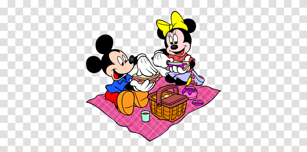 Picnic Clipart Mickey Mouse, Meal, Food, Vacation, Leisure Activities Transparent Png
