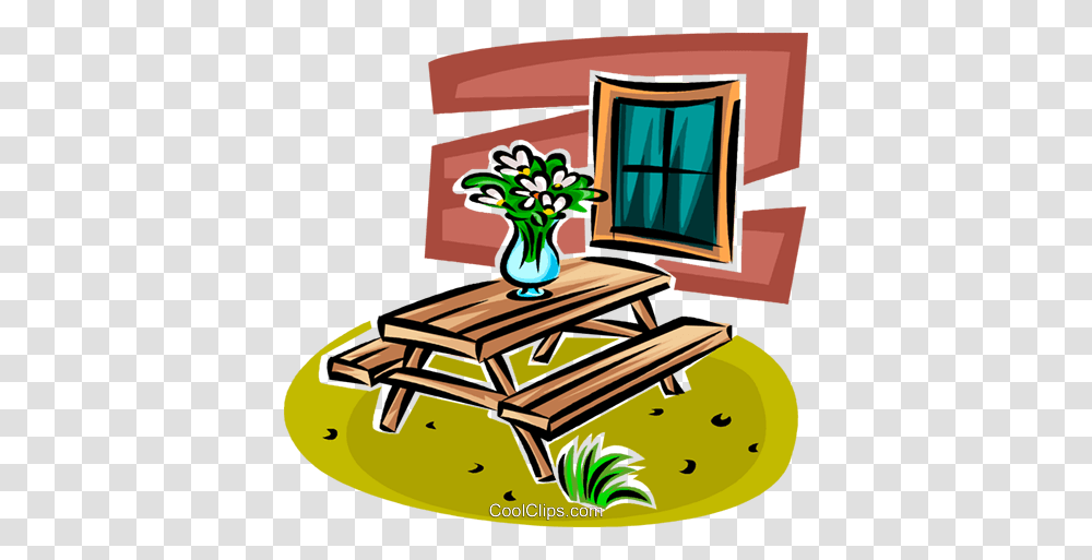 Picnic Table Clipart Illustration, Drawing, Window, Doodle Transparent Png