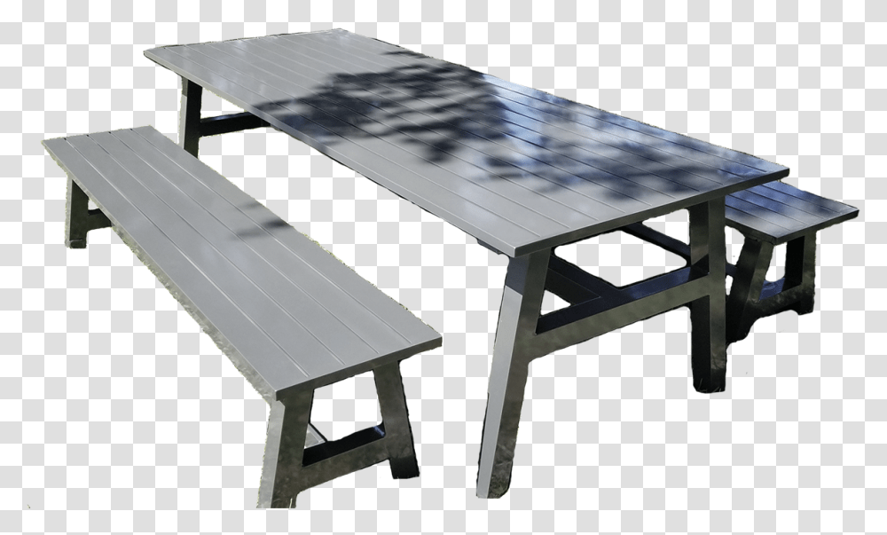Picnic Table With Benches Picnic Table, Furniture, Tabletop, Dining Table, Coffee Table Transparent Png