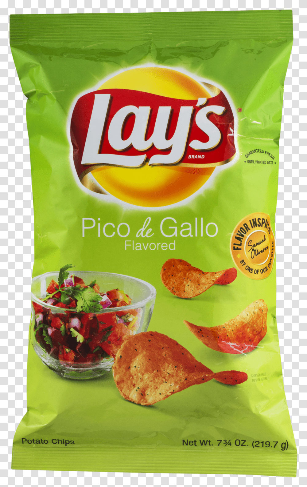 Pico De Gallo Chips, Plant, Food, Fruit, Bread Transparent Png