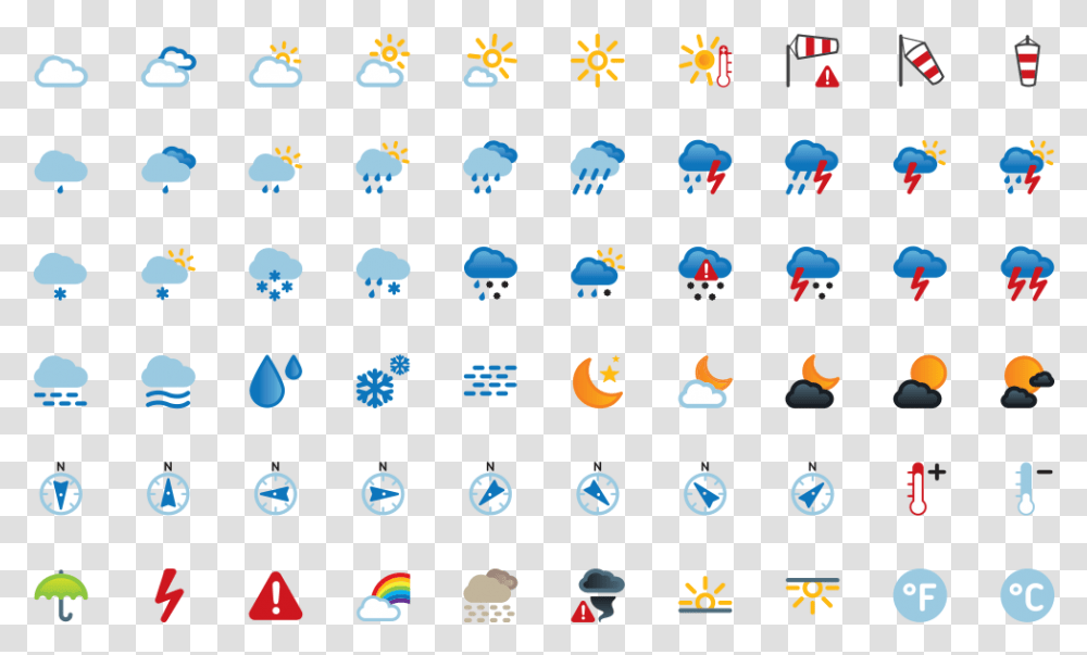 Picons Weather Full Preview Weather Icon Set, Light, Nuclear Transparent Png