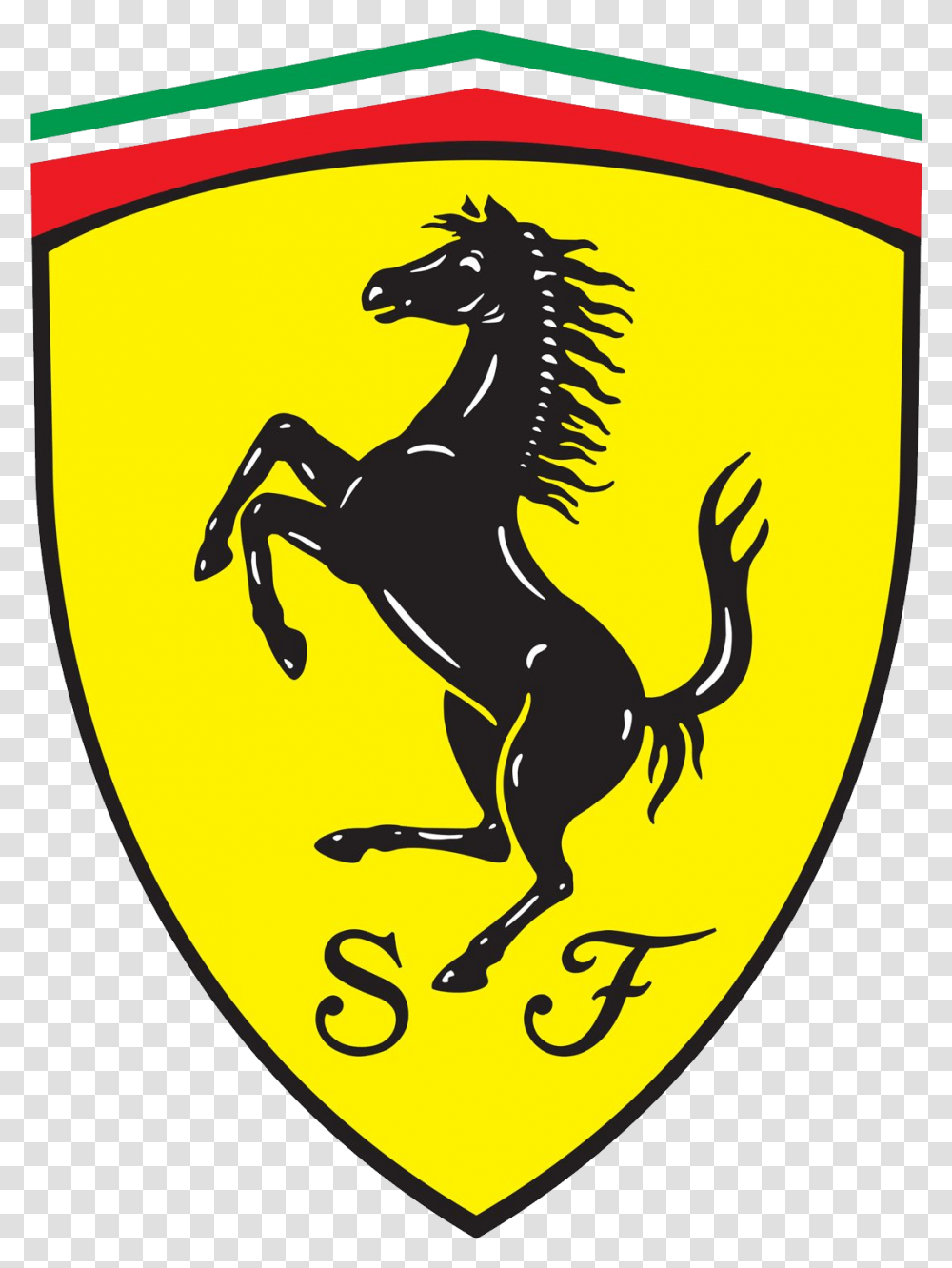Pics Horse Logo Ferrari Logo, Armor, Shield, Poster, Advertisement Transparent Png