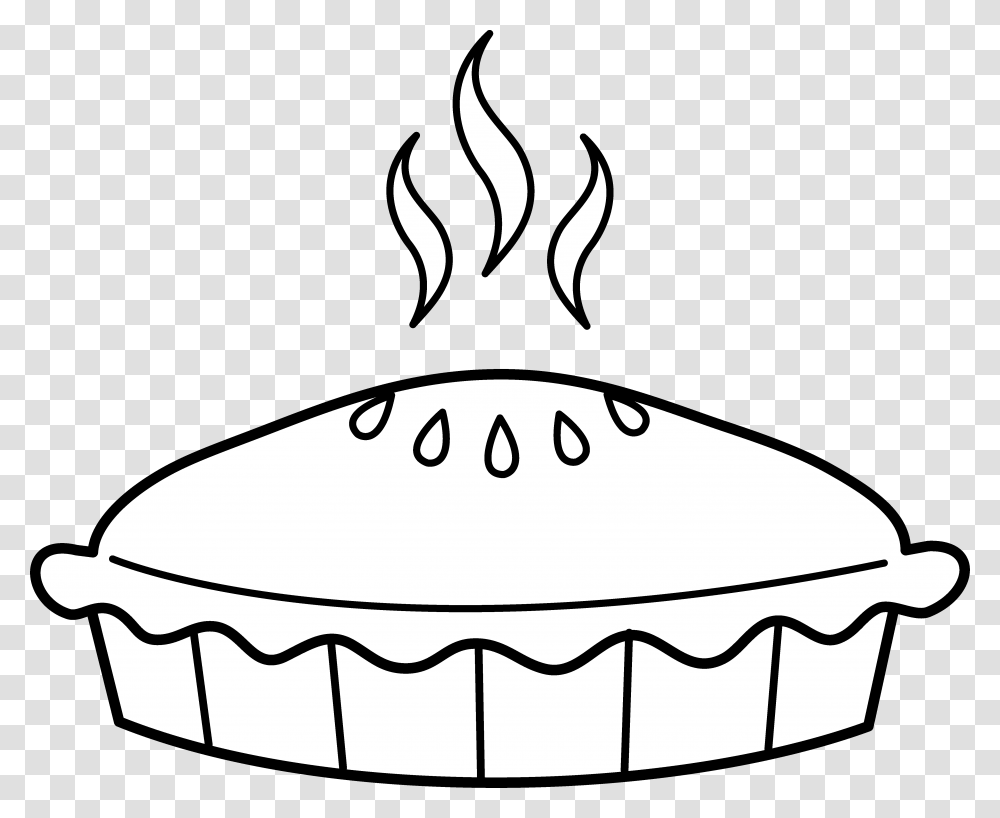 Pics Of Apple Pie Coloring Pages Pie Clip Art Black And White, Lighting, Fire, Flame, Stencil Transparent Png