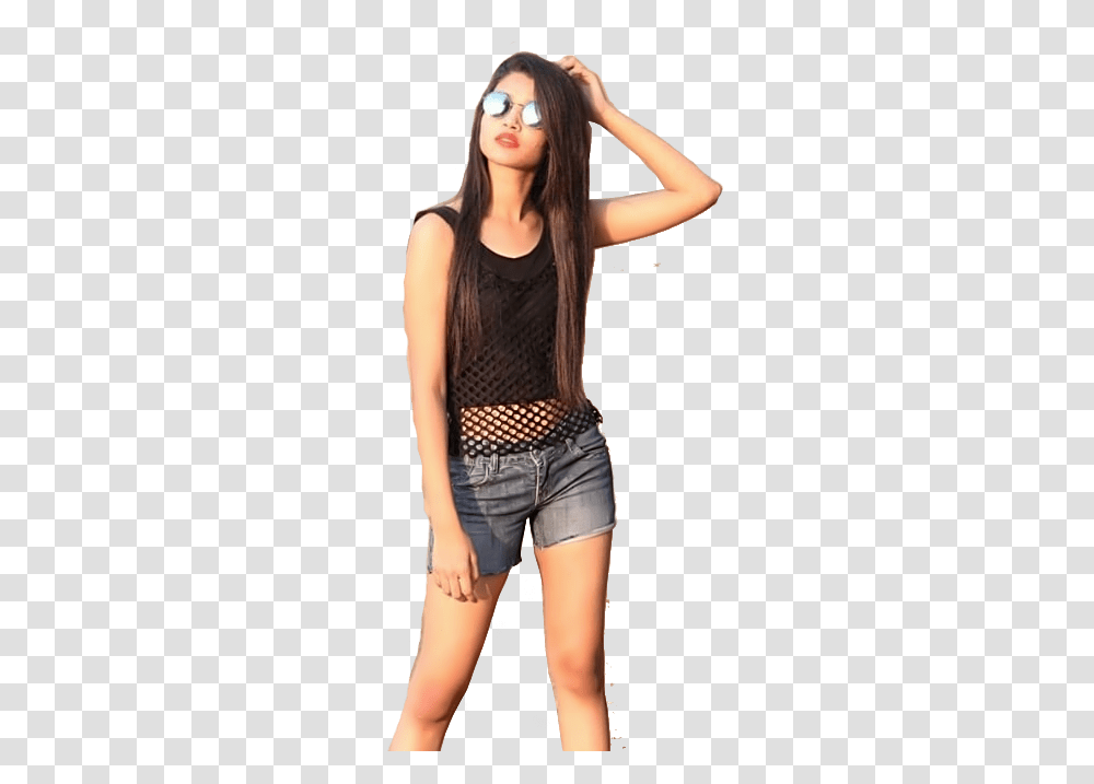 Picsart Background Hd, Shorts, Person, Sunglasses Transparent Png