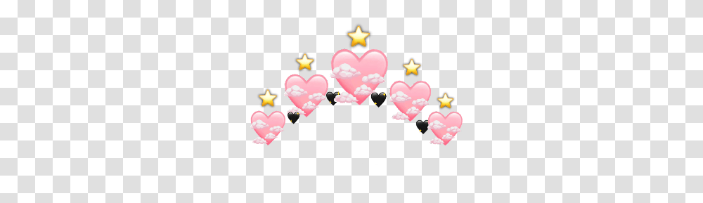 Picsart Emoji Crown Coronadecorazones Edit Elephant, Star Symbol, Heart Transparent Png