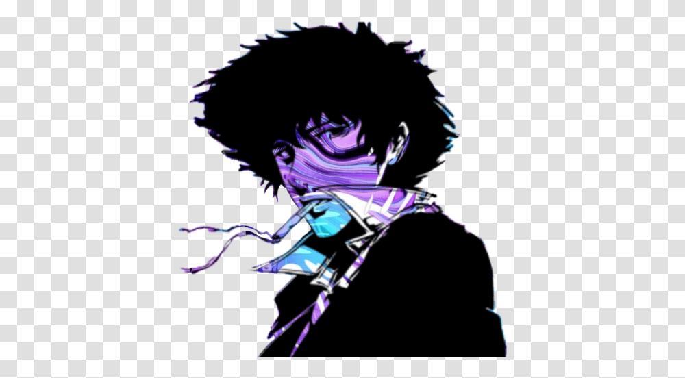 Picsart Google Search Space Cowboy Bebop, Graphics, Person, Human, Light Transparent Png