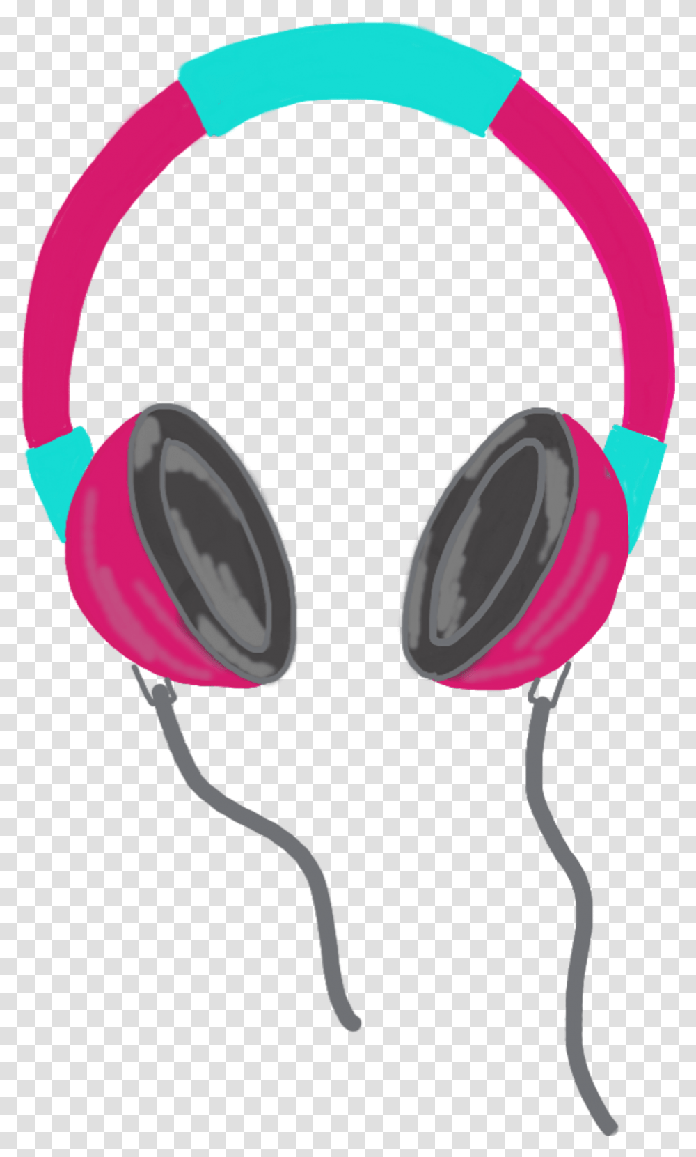 Picsart Headphones Download Audifonos Sticker, Electronics, Headset Transparent Png