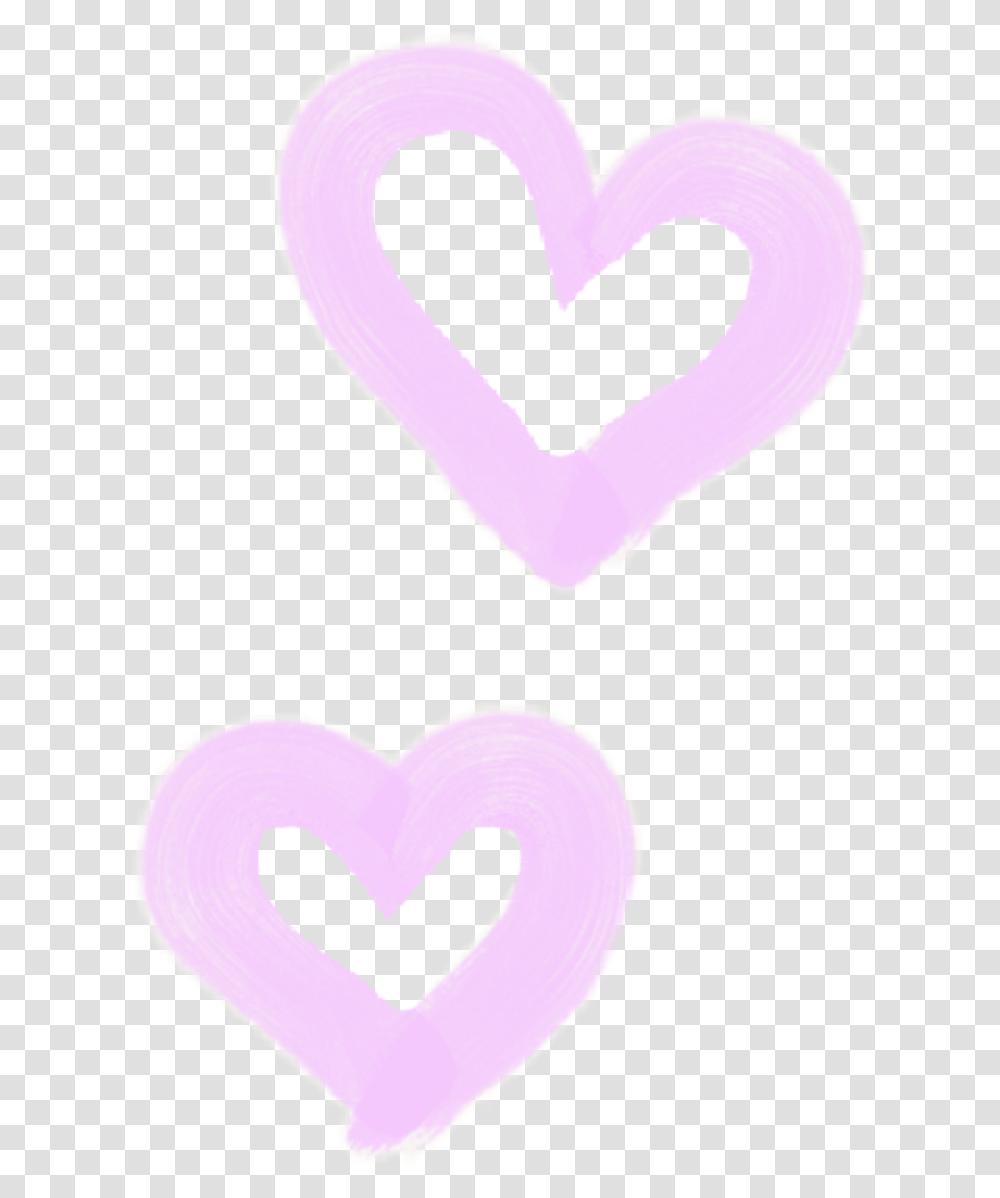 Picsart Lovestickers Girly, Heart, Text, Cushion Transparent Png