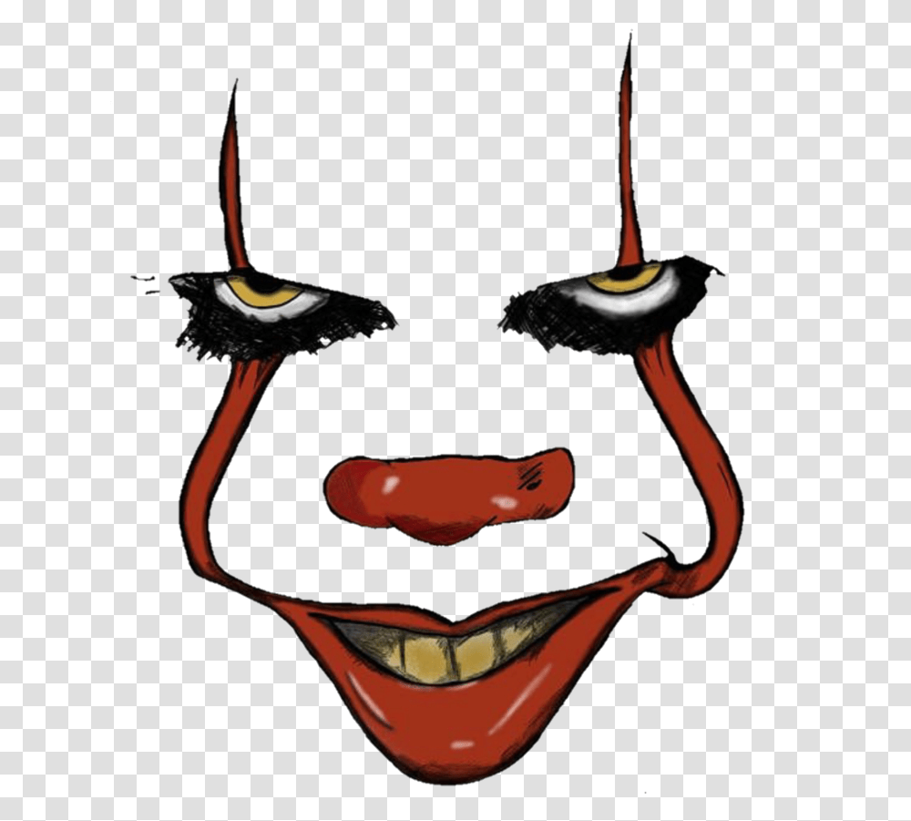 Picsart Pennywise Download Background Pennywise Face, Head, Mouth, Lip Transparent Png