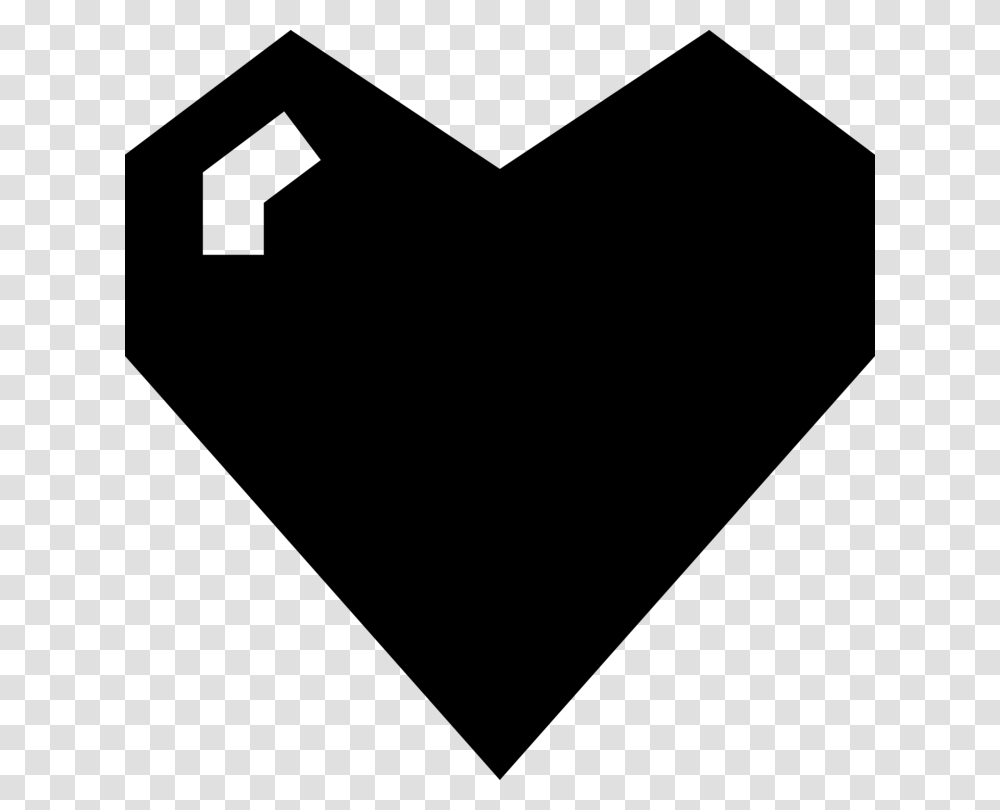 Pictogram Bit Color Drawing Black And White Heart Free, Gray, World Of Warcraft Transparent Png