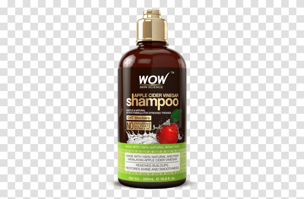 Picture 1 Of Apple Cider Vinegar Shampoo, Beverage, Food, Plant, Bottle Transparent Png