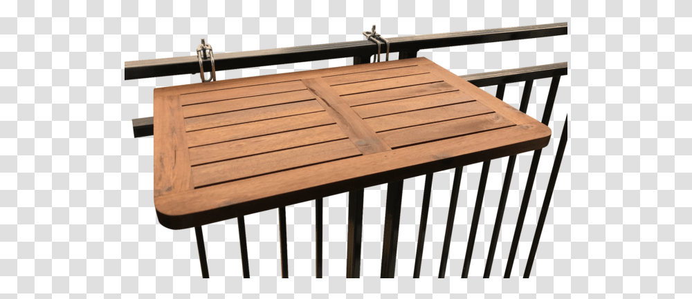Picture 1 Of Balcony Folding Table, Railing, Wood, Porch, Bench Transparent Png