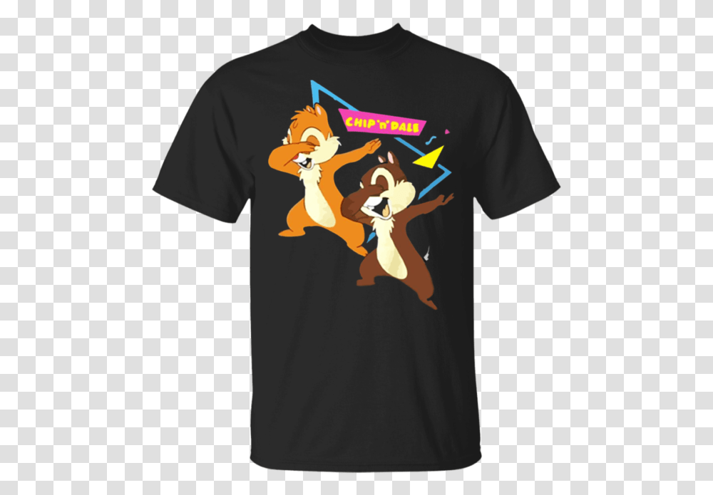 Picture 1 Of Chip N Dale Dab Shirt, Person, T-Shirt, People Transparent Png