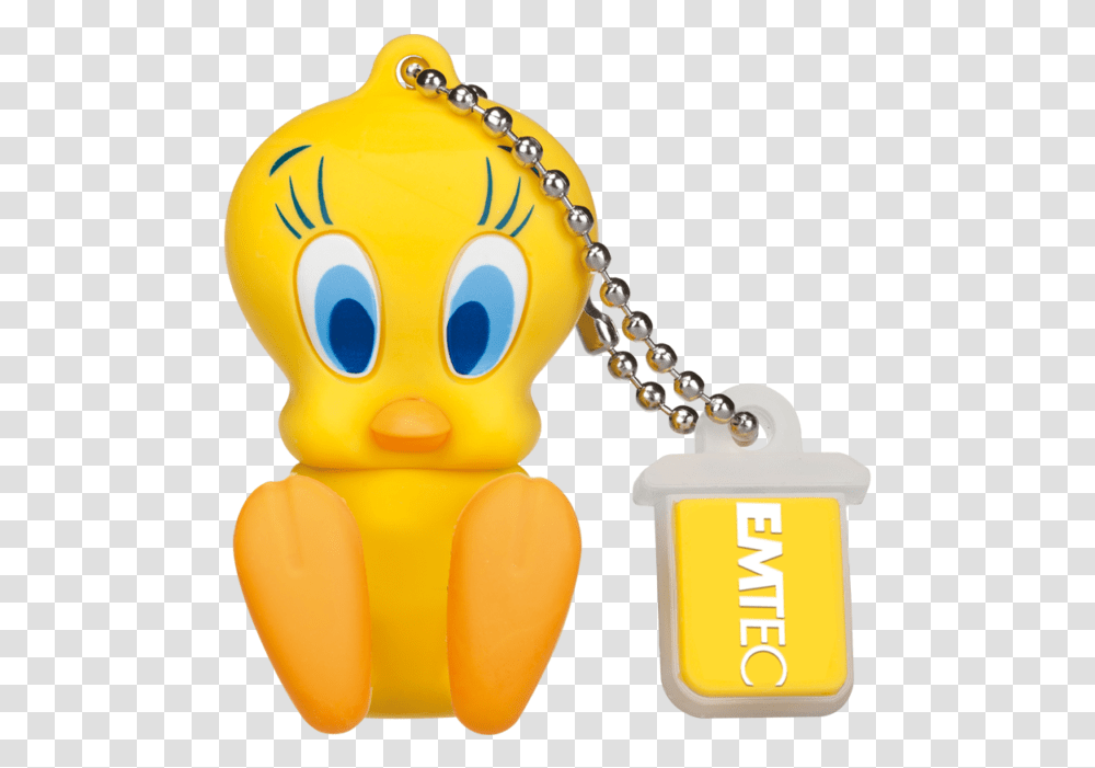Picture 1 Of Emtec Pendrive Tweety, Toy, Trophy Transparent Png