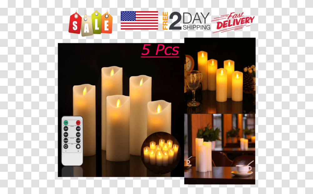 Picture 1 Of Flameless Candle, Lighting, Fire, Mobile Phone, Electronics Transparent Png