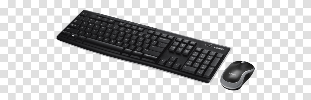 Picture 1 Of Logitech Wireless Desktop Mk270r Th, Computer Keyboard, Computer Hardware, Electronics, Mouse Transparent Png