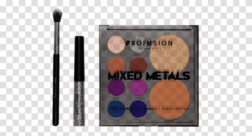 Picture 1 Of Mixed Metals Profusion, Palette, Paint Container, Word Transparent Png
