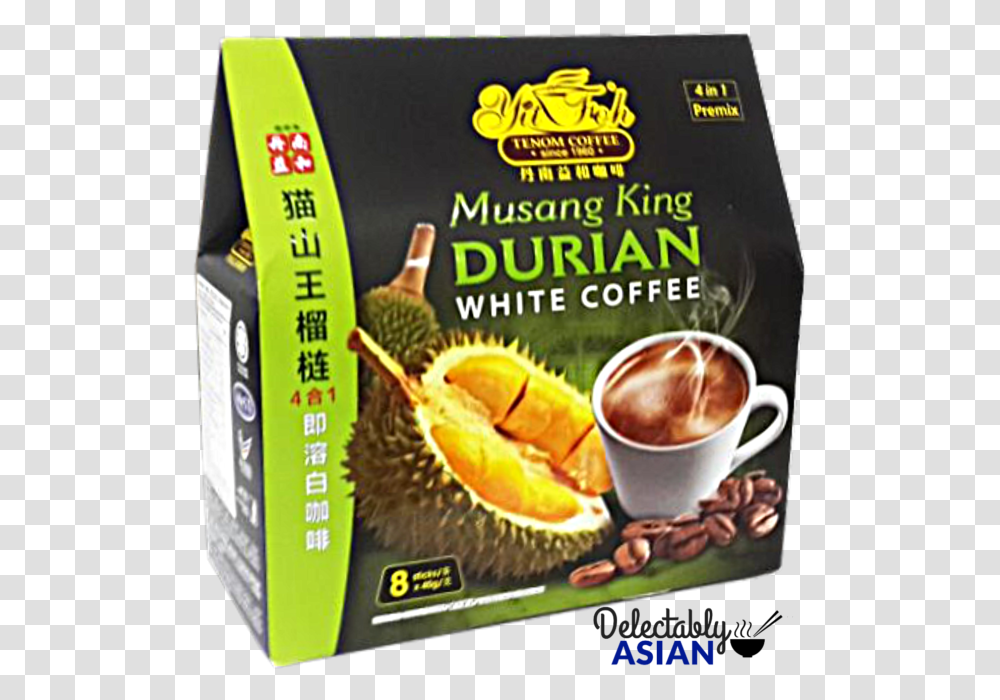 Picture 1 Of Musang King Durian Coffee, Plant, Fruit, Food, Produce Transparent Png