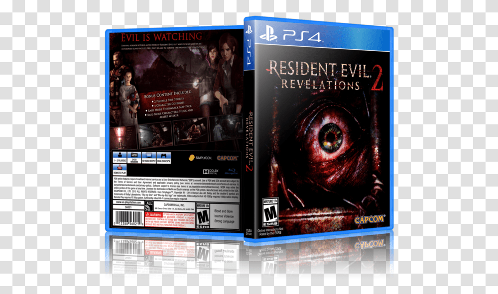 Picture 1 Of Resident Evil Revelations 2, Person, Human, Disk, Dvd Transparent Png
