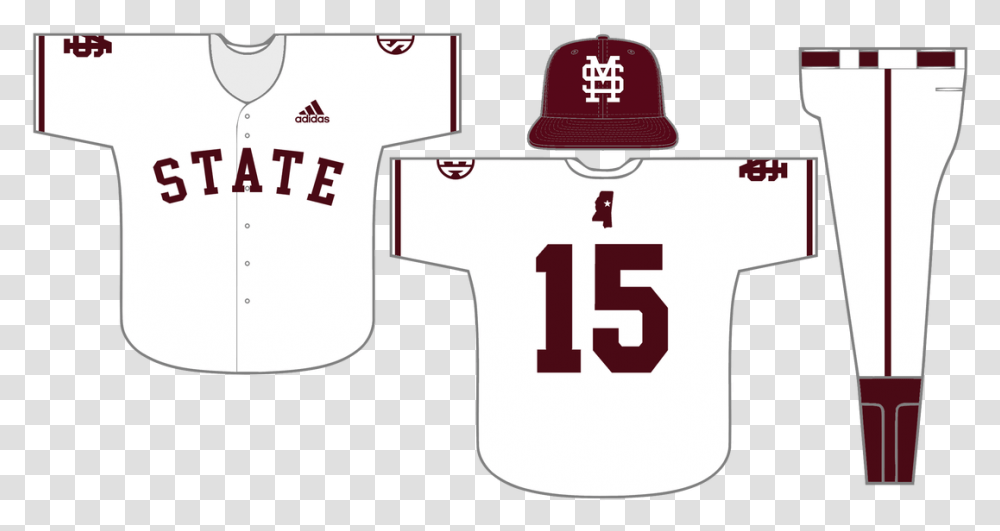 Picture 2018 Mississippi State Baseball Jersey, Number Transparent Png