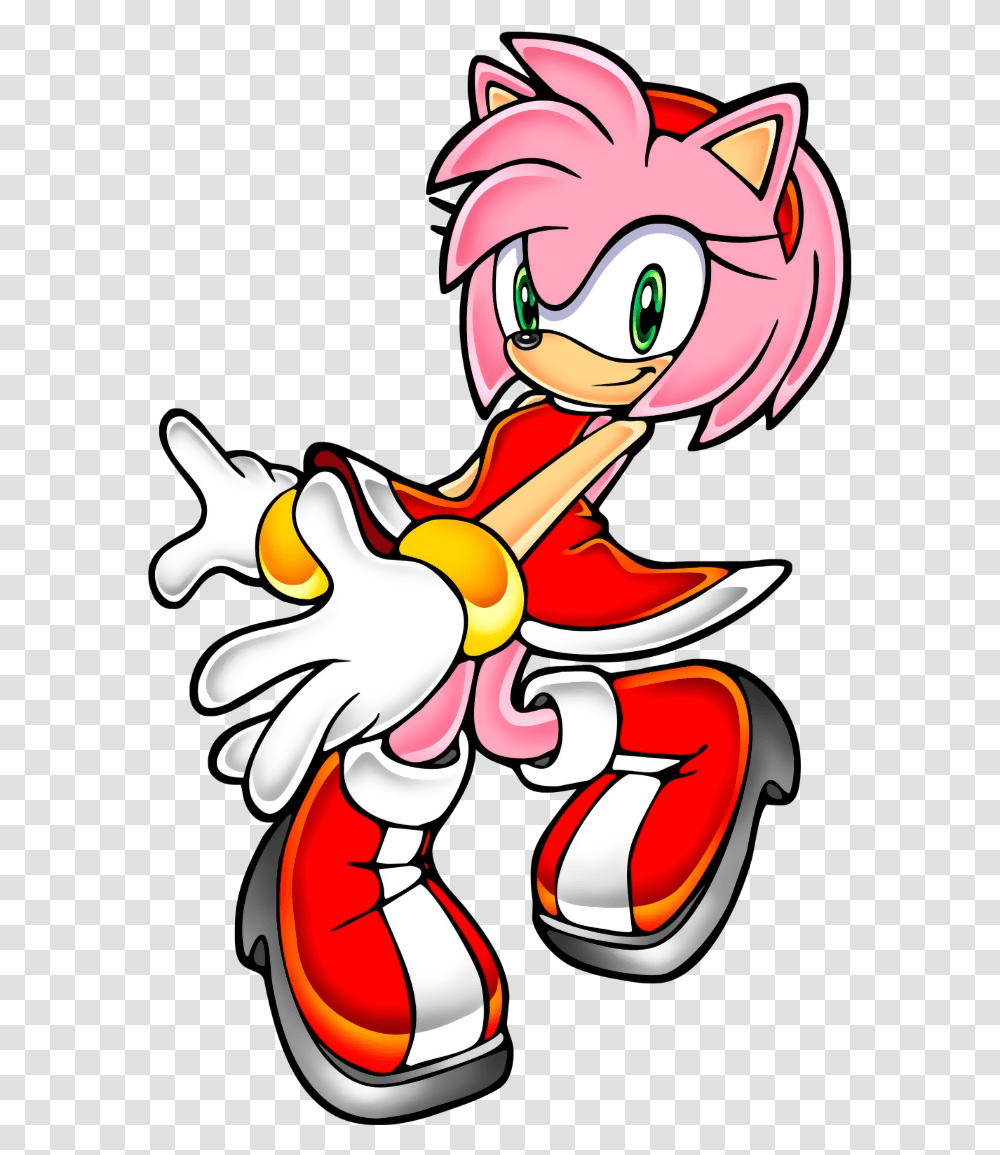 Picture Amy Rose Sonic Advance, Sweets, Food Transparent Png